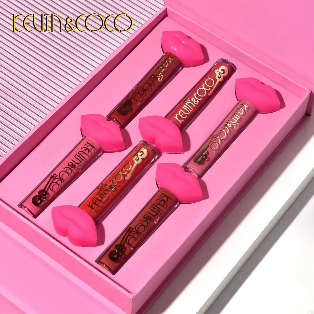 Kevin&Coco 6-COLOR ROCK AND ROLL MATTE LIP GLOSS SET